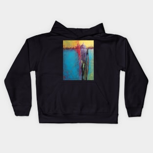 Weeping Capitol Pastel Painting Kids Hoodie